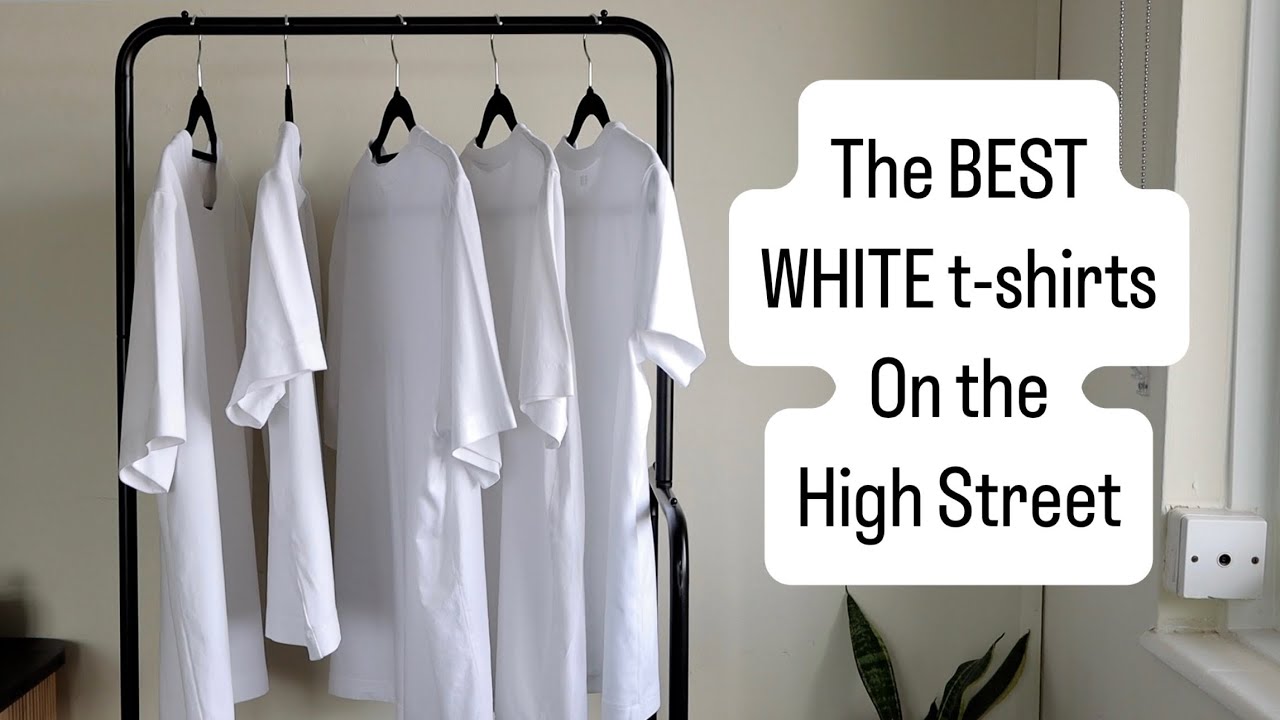 White t-shirt | The best on the high street RIGHT NOW!! COS | Uniqlo | Arket