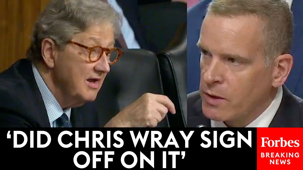 John Kennedy Relentlessly Grills Top FBI Official About Settled Lawsuit With Lisa Page
