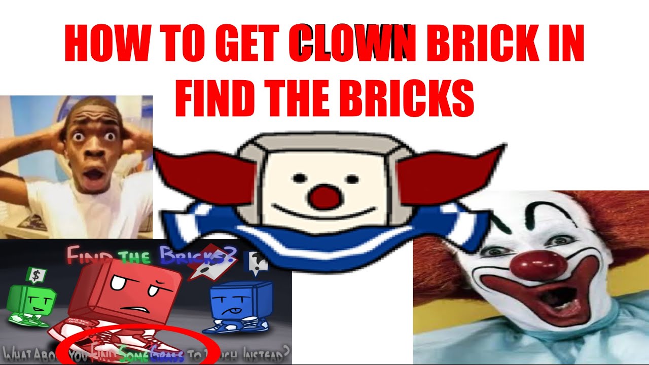 How to get Clown Brick in Find the Bricks! - GUIDE | Roblox Find the Bricks