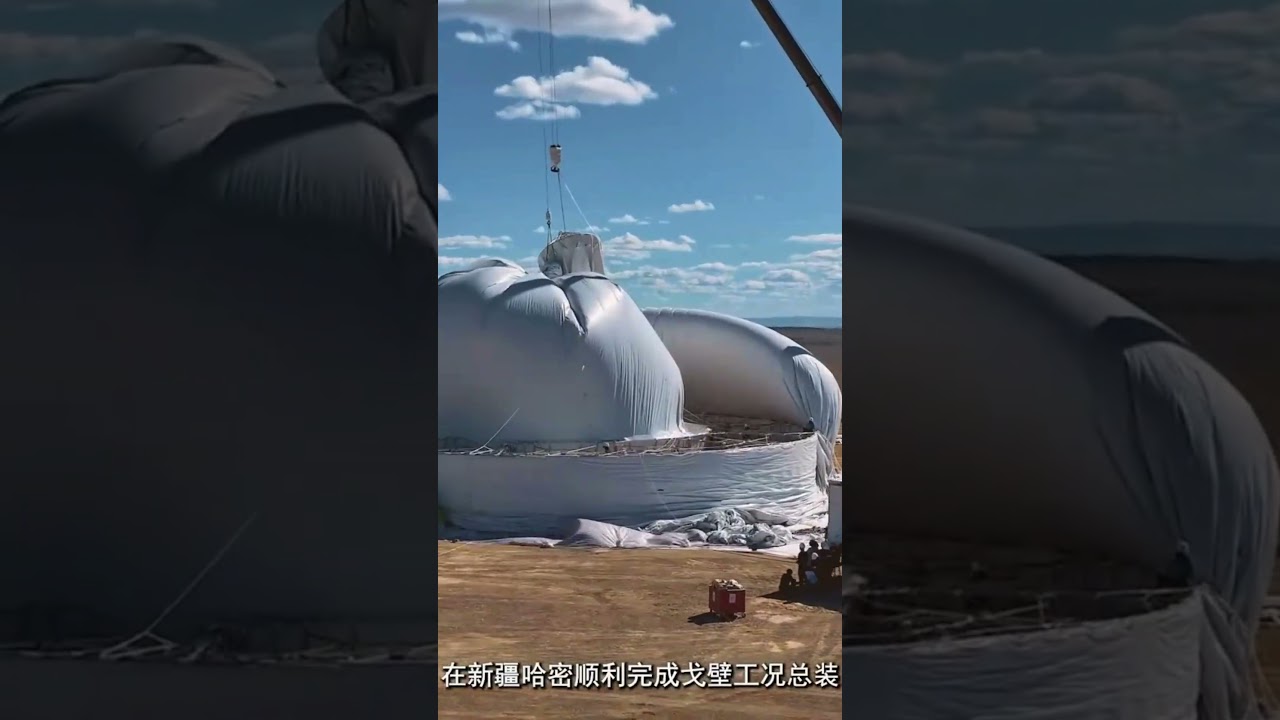Эта плавучая ветряная электростанция в Китае может обеспечить электроэнергией целые города! 🌆