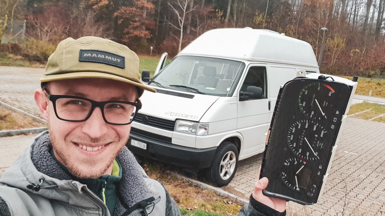 Ripariamo il tachimetro del camper - Furgone camperizzato VW T4