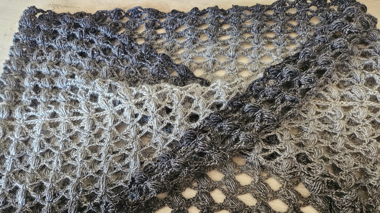 Stola infinity a punto puff 🧶