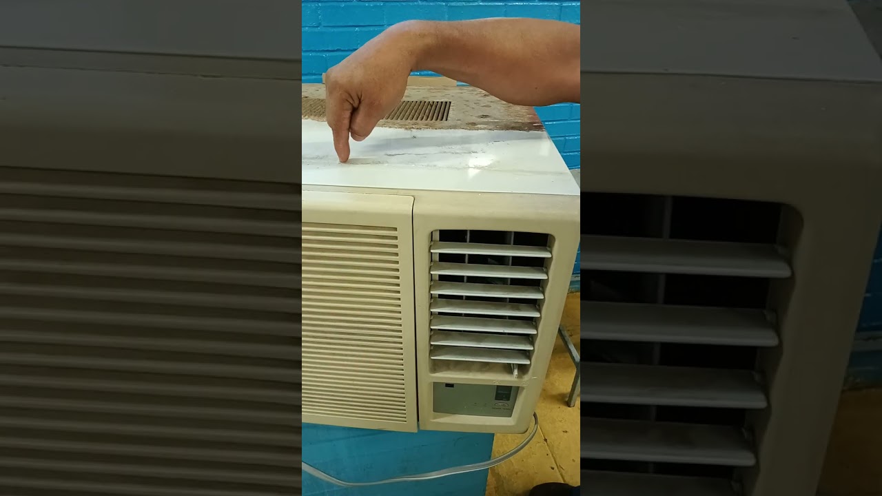 explicación de aire acondicionado tipo ventana
