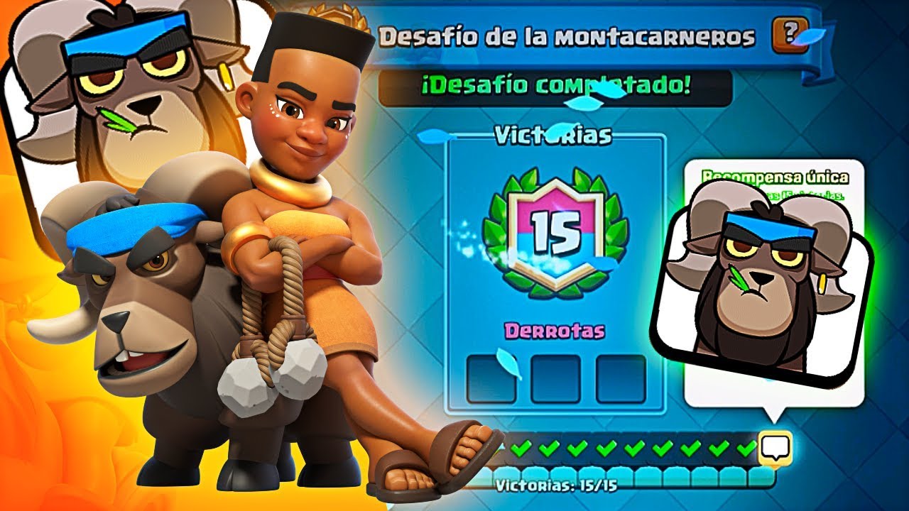 NO PIERDO UNA PARTIDA CON EL MONTACARNEROS ¡¡15-0!! Clash Royale