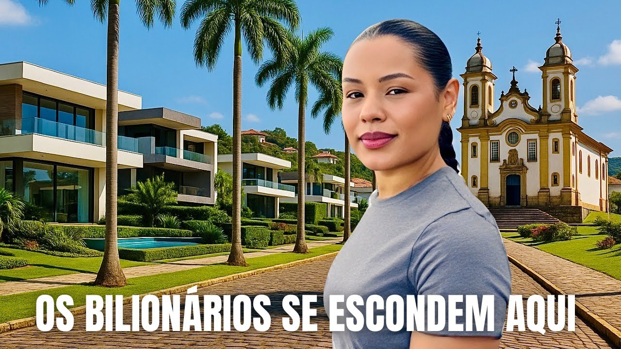 A CIDADE SECRETA DOS BILIONÁRIOS NO INTERIOR DO BRASIL