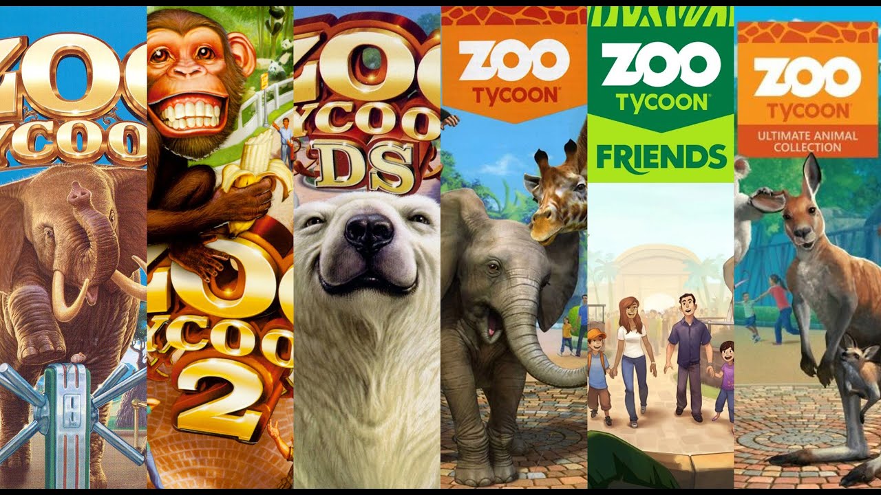 The Evolution of ZOO TYCOON games from 2001 - 2017 🎮