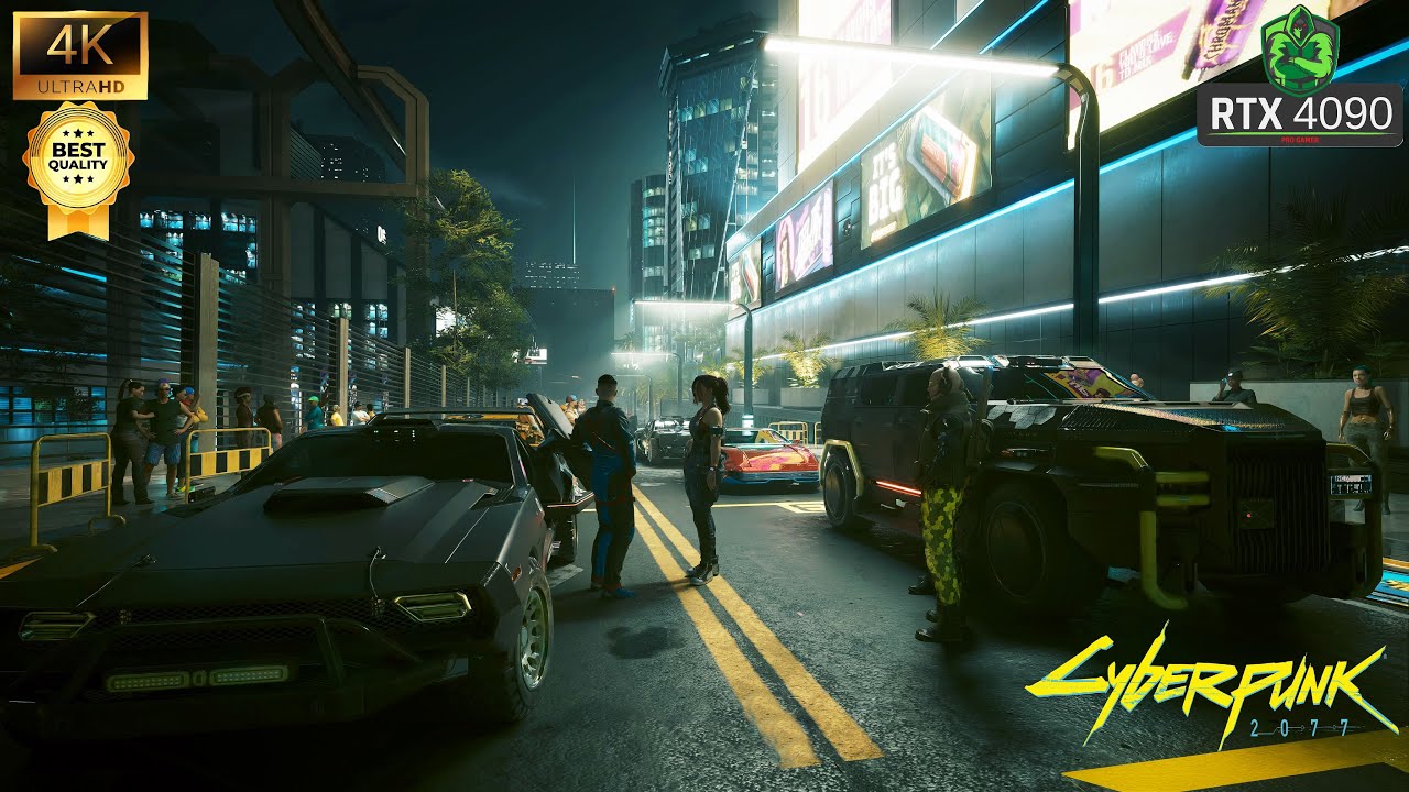 [4K] The Beast In Me - The Big Race : Cyberpunk 2077 - Realistic Immersive Game - Ray Tracing
