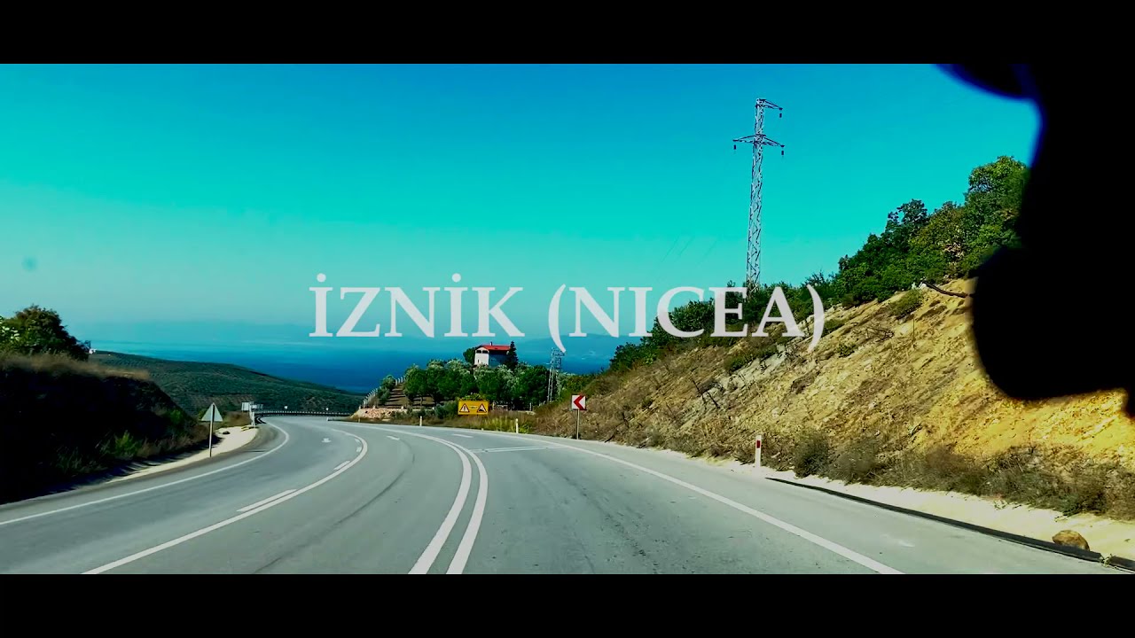 BURSA İznik-Yenişehir Yolu, Mükemmel Göl Manzarası (İZNİK GÖLÜ)