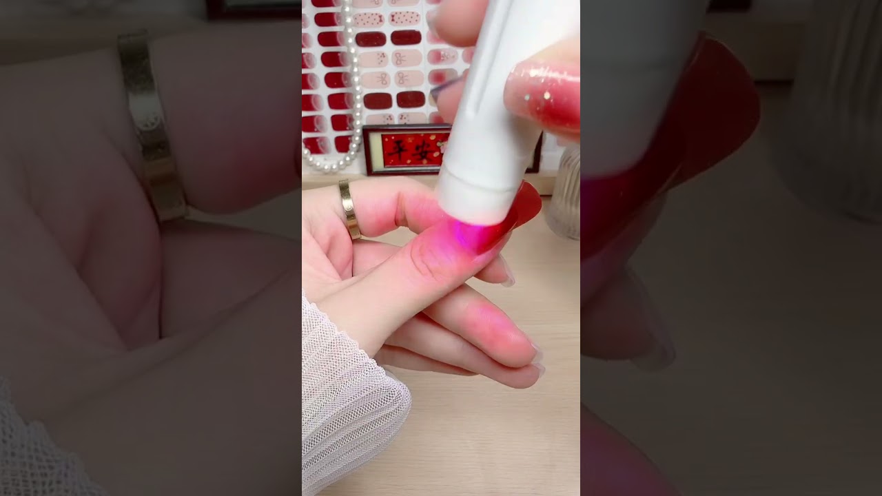 Nail Sticker   Easy nail design idea 1615