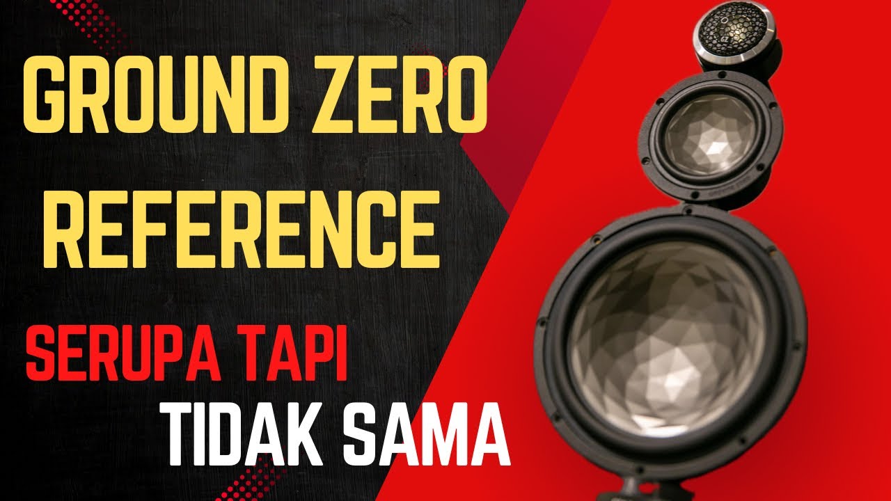 REVIEW SPEAKER TERBARU GROUND ZERO REFERENCE MADE IN GERMANY