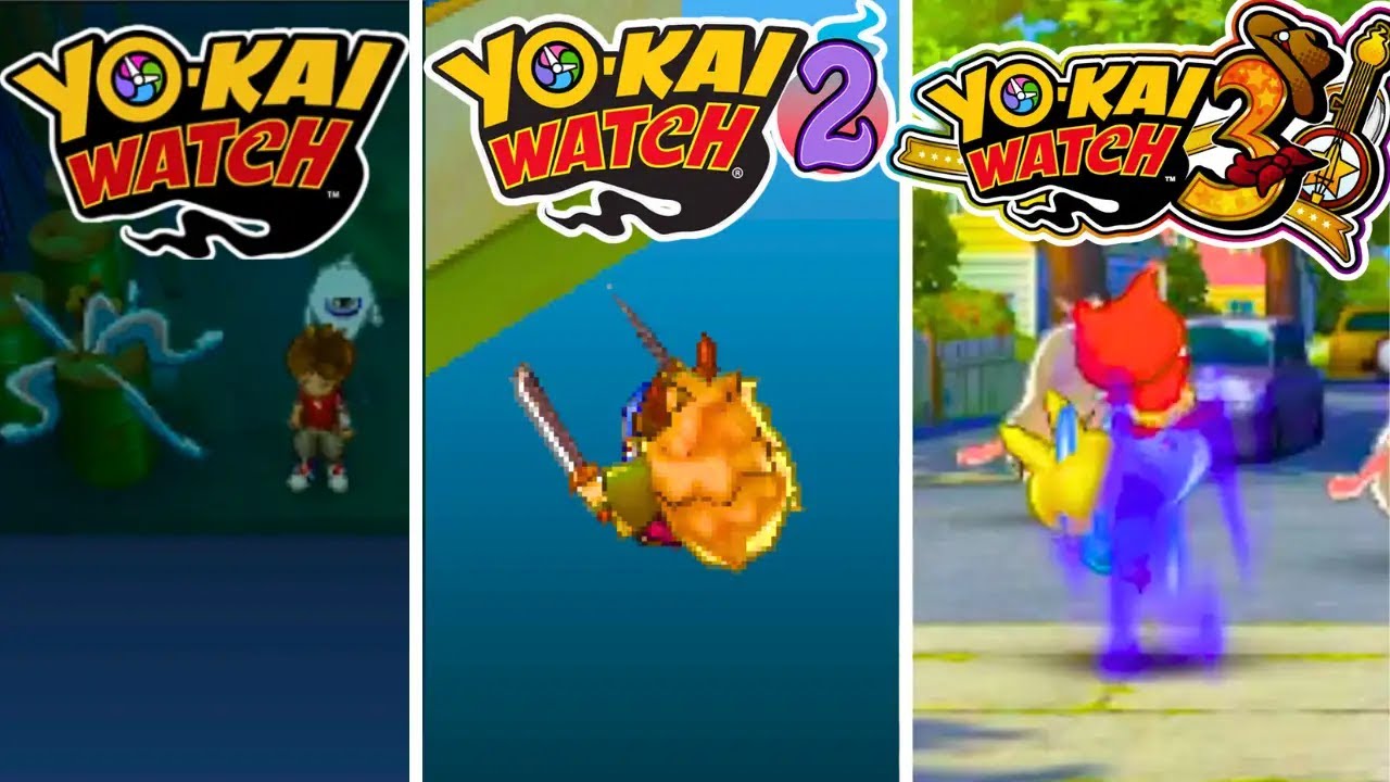 THE GLITCHES OF YO-KAI WATCH (1-3)