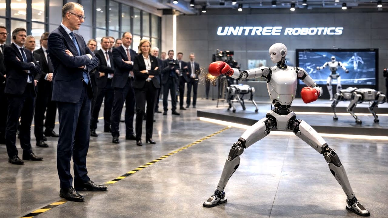 German Chancellor Friedrich Merz Visits Unitree Robotics