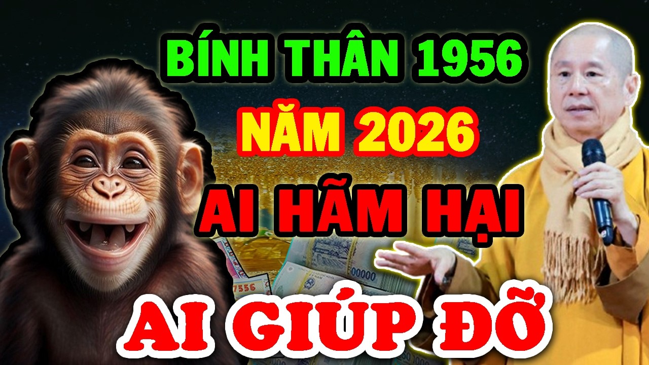 Tử Vi 2026 Bính Thân 1956 Ai Hãm Hại - Ai Giúp Đỡ 90% Không Nhận Ra Xem Ngay Để Biết !