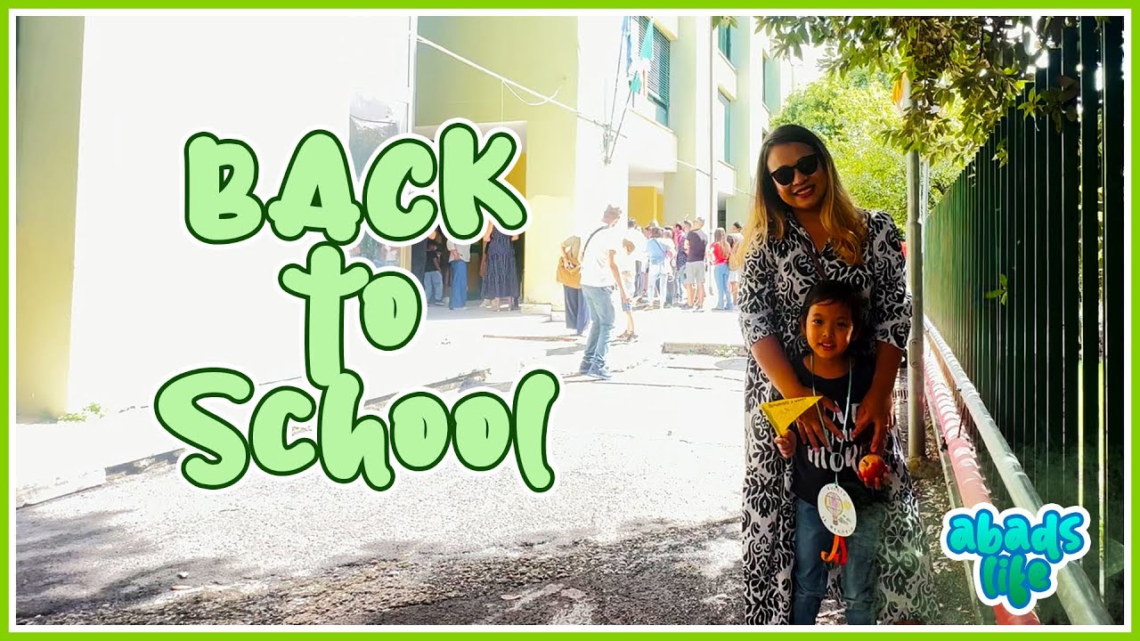 Back to School na ang mga Chikiting | Pinoy Life in Italy