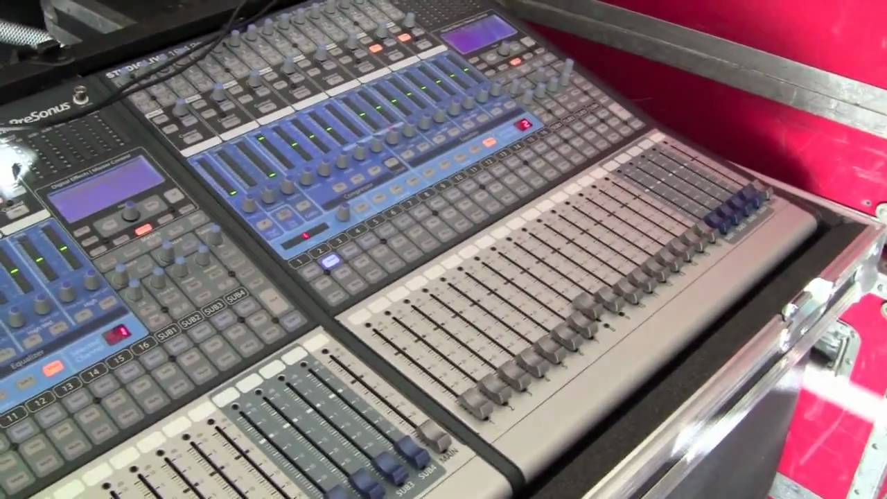 Presonus Studiolive 16.4.2 firewire connection setup - Authorized Presonus Dealer