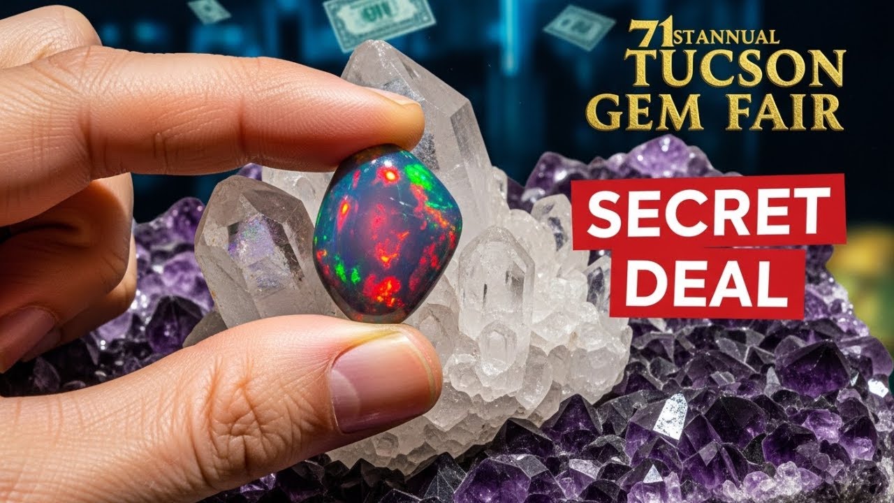 71st Tucson Gem Fair: Hidden Gems & Million-Dollar Deals. #gemology