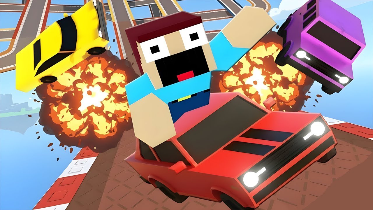 ¡EL JUEGO de CARRO más DESTRUCTIVO de ROBLOX! | BRACE