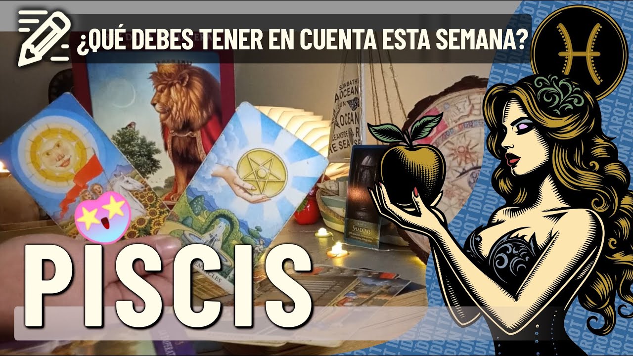 PISCIS✍️SE CONCRETA UNA RELACION O EMPRESA NOVEDOSA Y FRUCTIFERA, CELEBRAS QUE ALGUIEN TE AYUDA