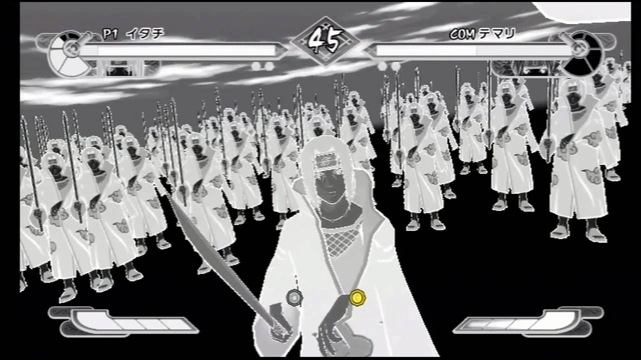 Naruto Shippuden Gekitou Ninja Taisen Special Wii: Itachi's 5 Special Jutsu Moves