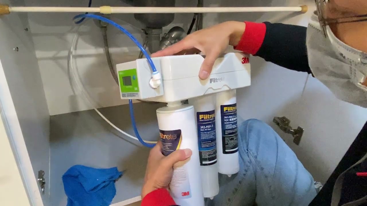 3M Filtrete三道式淨水設備使用注意事項