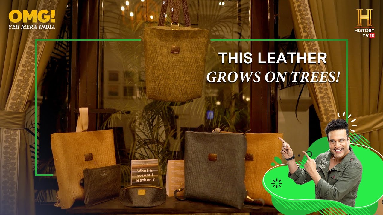 Sustainable, vegan, cruelty-free leather? Yes, it exists! #OMGIndia S09E07 Story 3