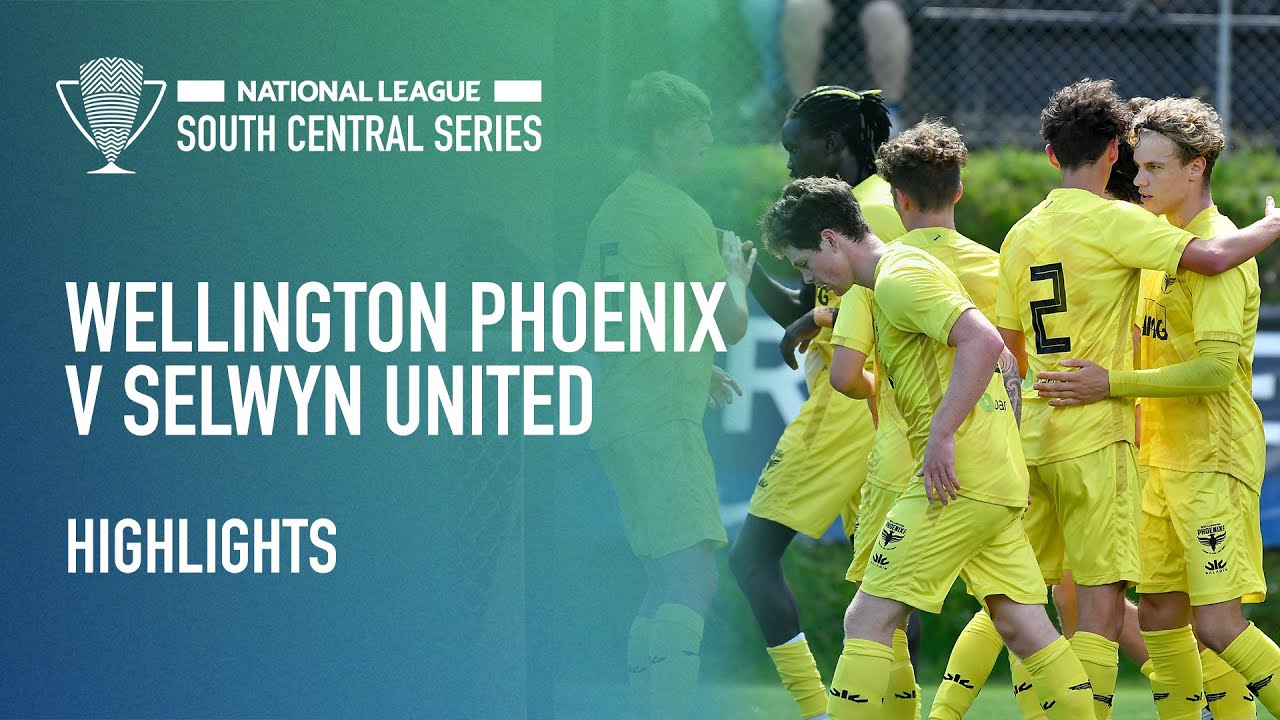 Selwyn United v Wellington Phoenix Academy | South Central Series Highlights