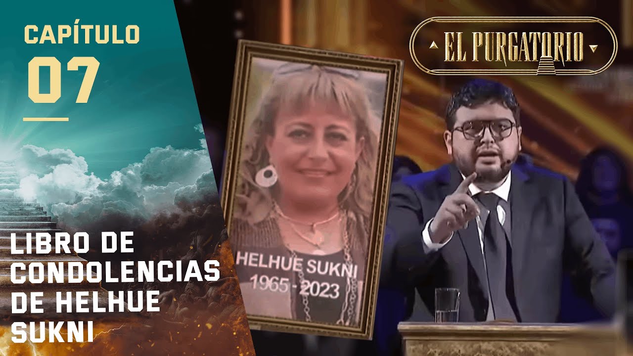 Luis Slimming libro de condolencias para Helhue Sukni | El Purgatorio | Canal 13