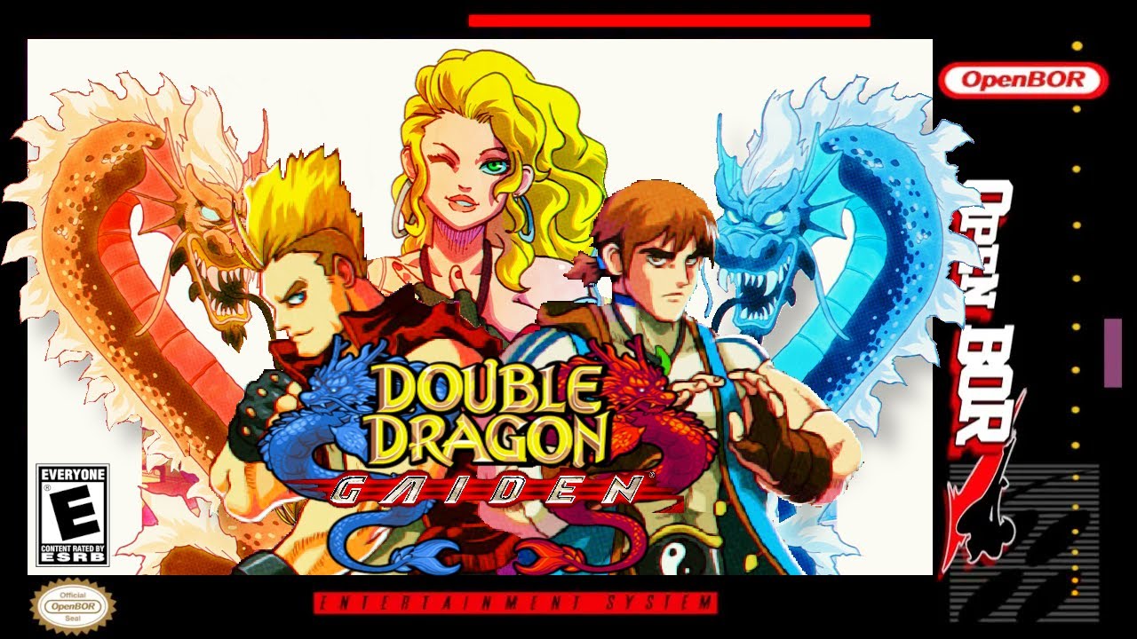 Double Dragon Gaiden  [Openbor] 4 Player Coop Playthrough -SNES-ARCADE