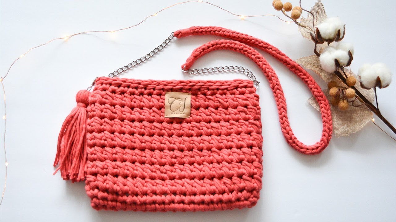 COMO HACER UN BOLSO A CROCHET CON FORRO | Danii's Ways ♡