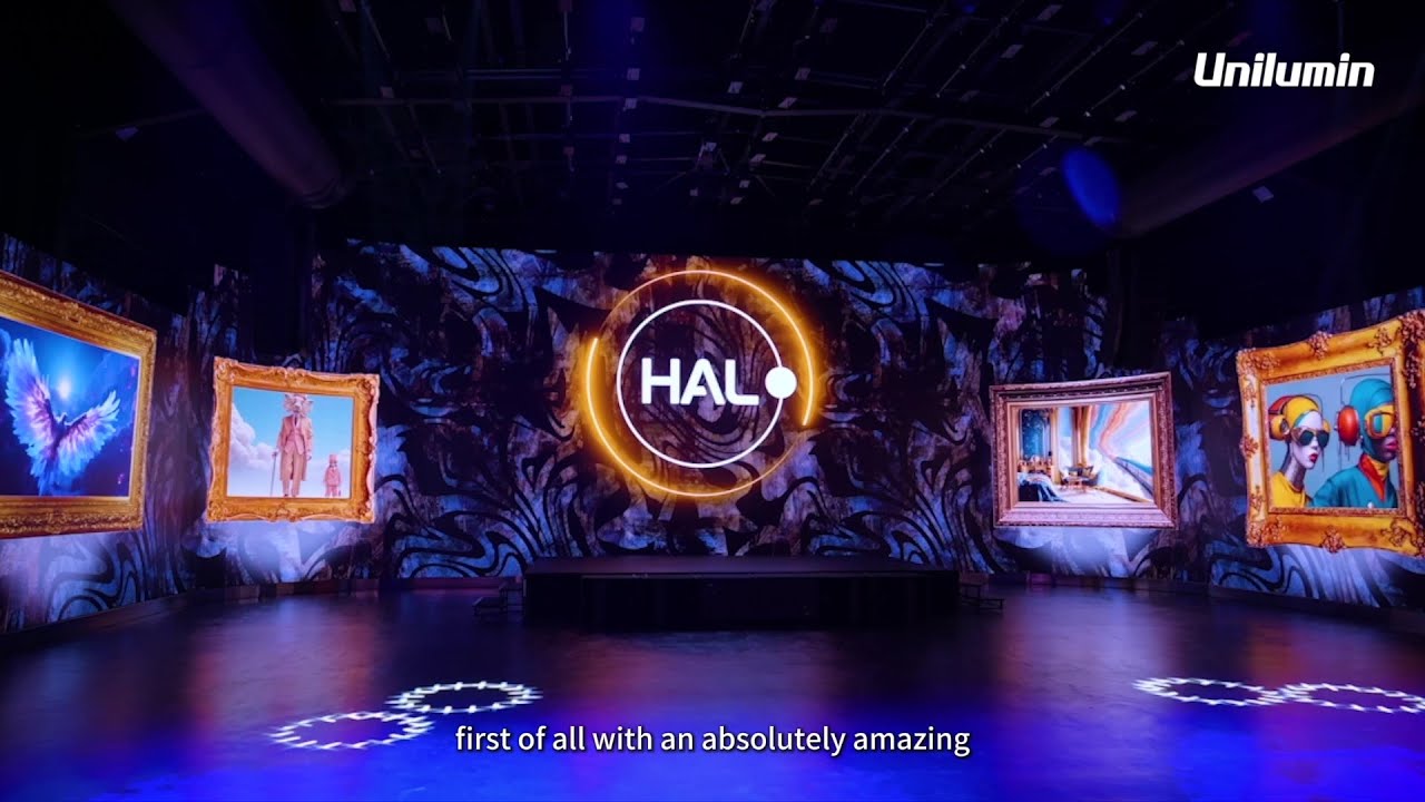 HALO: A Immersive Event Center in Romania Illuminated with 400+ SQM 360° UslimⅢ1.9 LED Displays