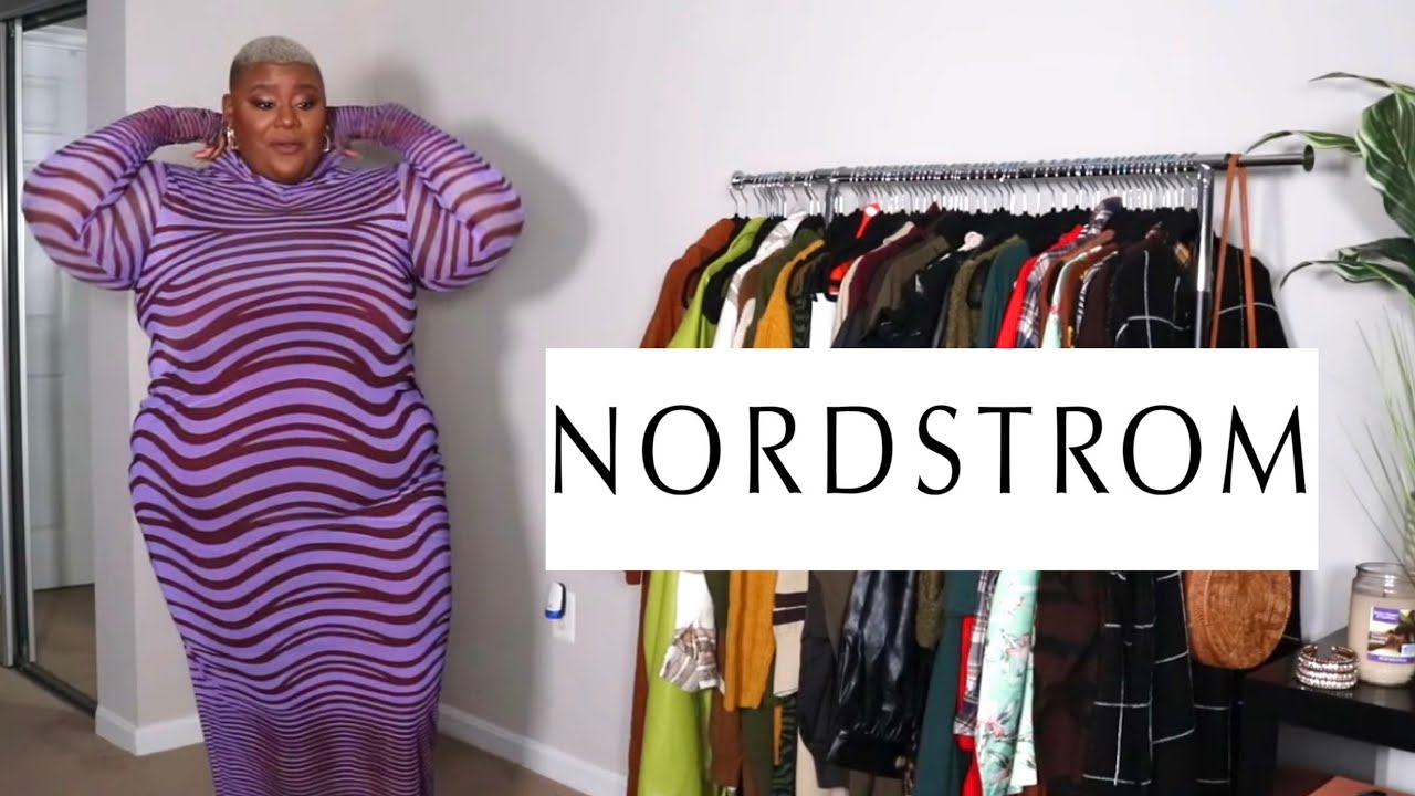 FINDING AMAZINGGGGG PIECES AT NORDSTROM // PLUS SIZE TRY ON HAUL // SIZE 24
