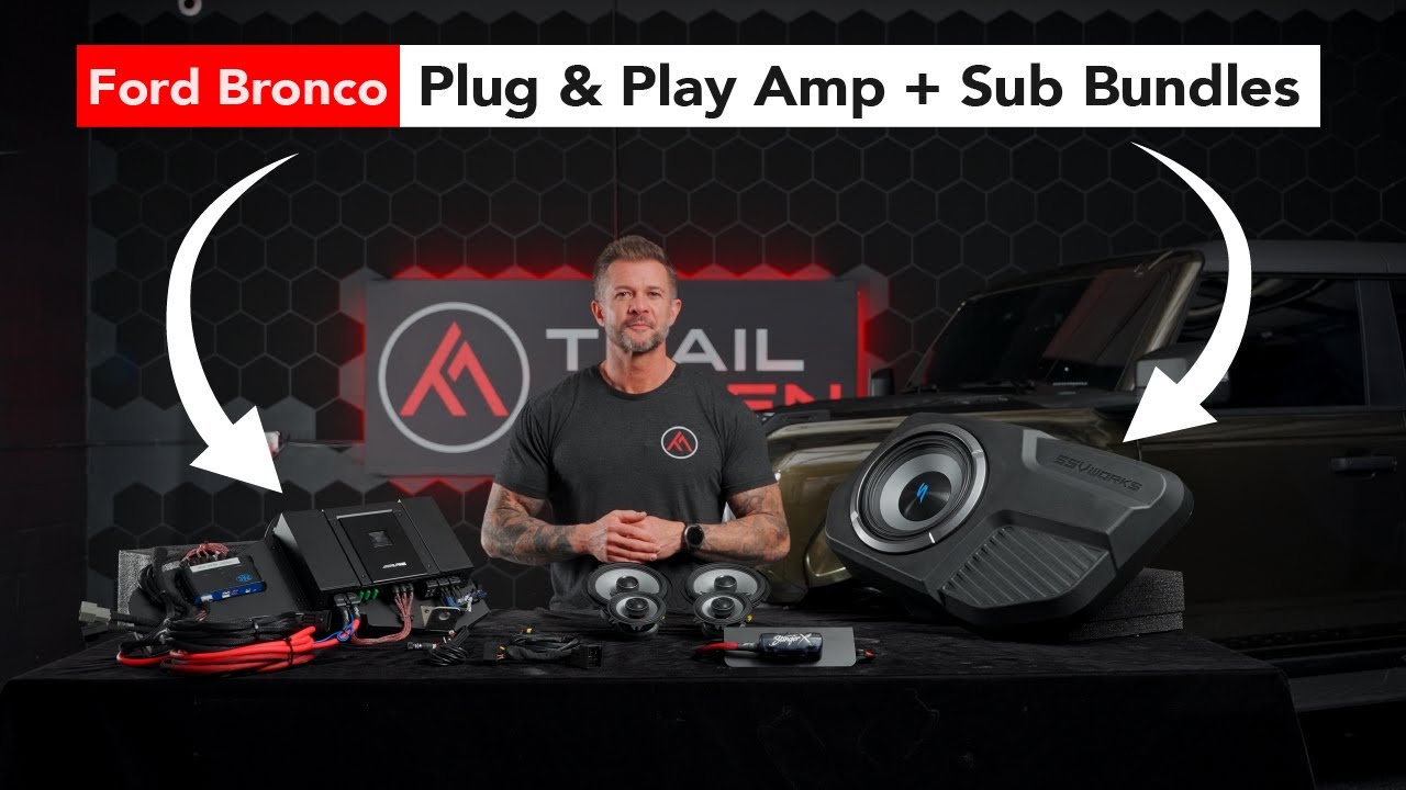 Установка аудиосистемы Bronco Full Plug and Play (заводская B&O) I '21 - '24 Bronco
