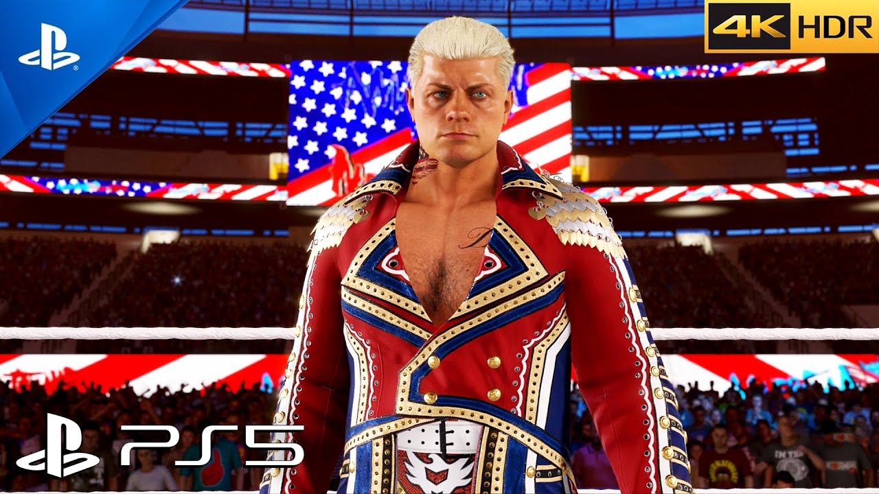 (PS5) WWE 2K23 PS5 | Brock Lesnar vs Cody Rhodes | NEXT-GEN Ultra Graphics [4K 60FPS HDR]