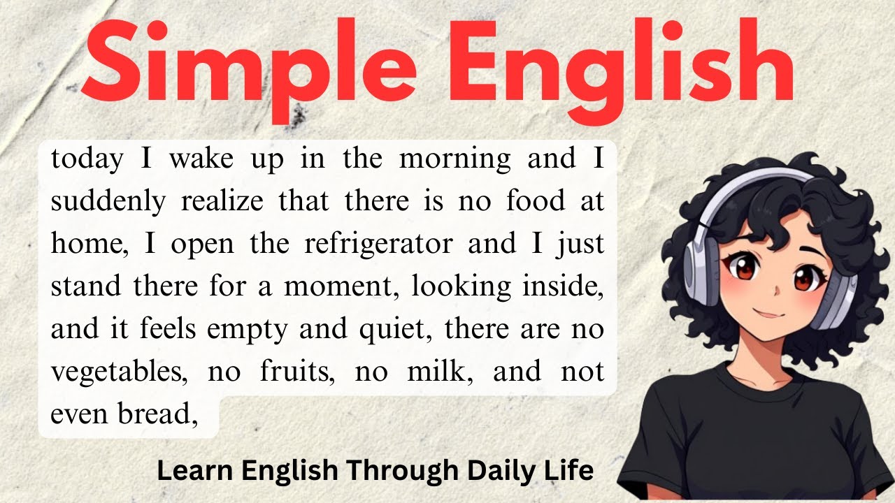 Reading, Listening & Speaking Practice | Learn English Through Daily Life | Going to the Market