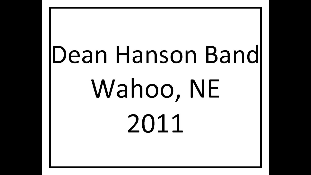 Dean Hanson Band - Starlite Ballroom,  Wahoo, NE 2011
