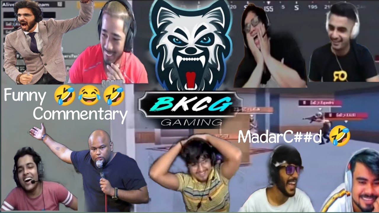 BGMI Funny Commentory🤬|Jonathan,Mortal,Scout,Tanmay, Antaryami,Mavi Reactions😂|Ft.BKCG Gaming🤣|🔥