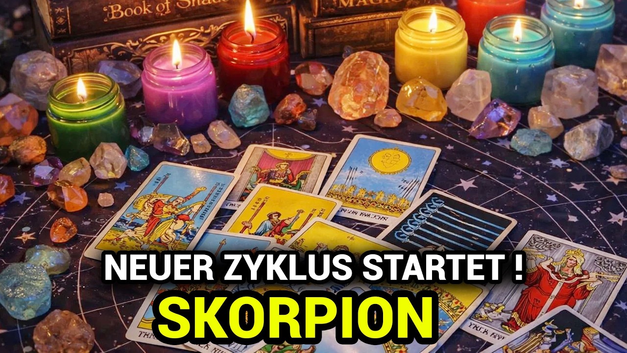 SKORPION ♏️ NEUER ZYKLUS, ÜBERRASCHENDES GELD & GEFÄHRLICHE VERSUCHUNG 🔮✨ #skorpion