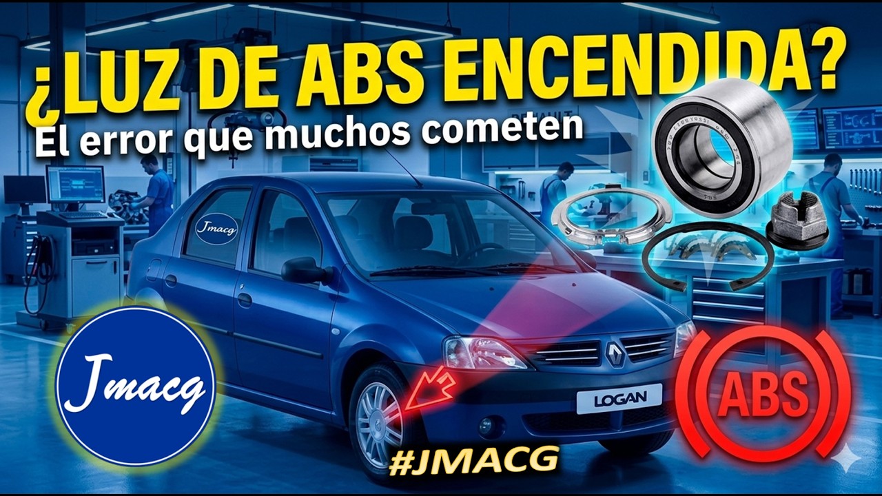 Cambiando rodamiento delantero y corrigiendo falla ABS