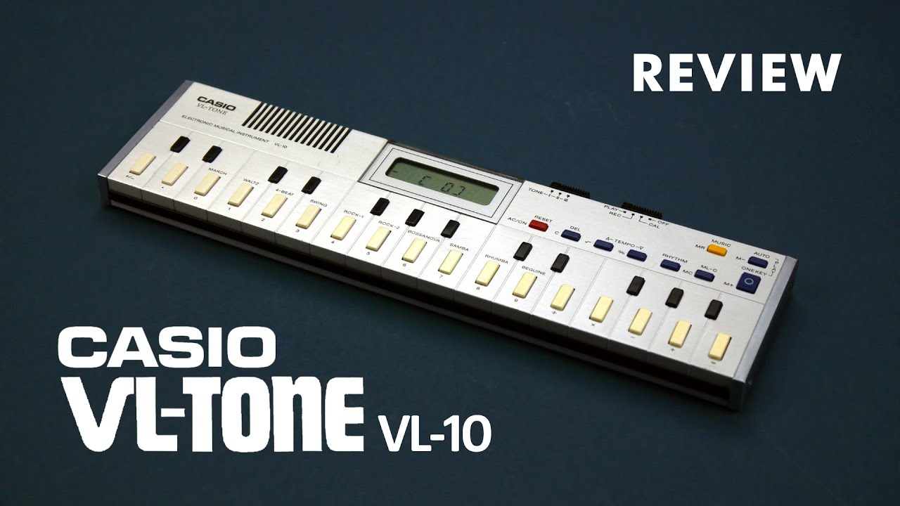 VL-10 — самая маленькая клавиатура Casio