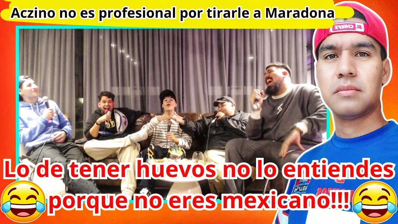 JONY BELTRÁN padreó al TUGURIO porque dijeron que ACZINO no es profesional por hablar de MARADONA