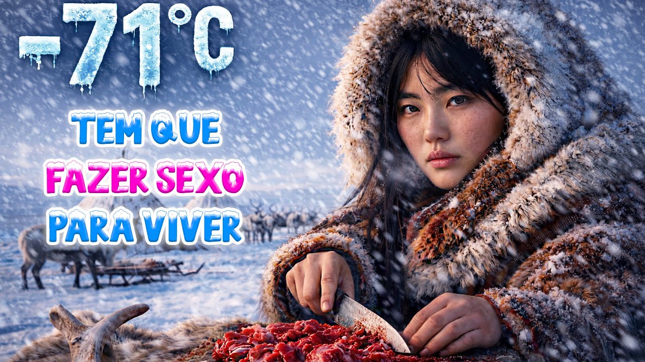 NENETS NA RÚSSIA: OS NÔMADAS QUE SOBREVIVEM COMENDO CARNE CRUA A -71 °C : DOCUMENTÁRIO