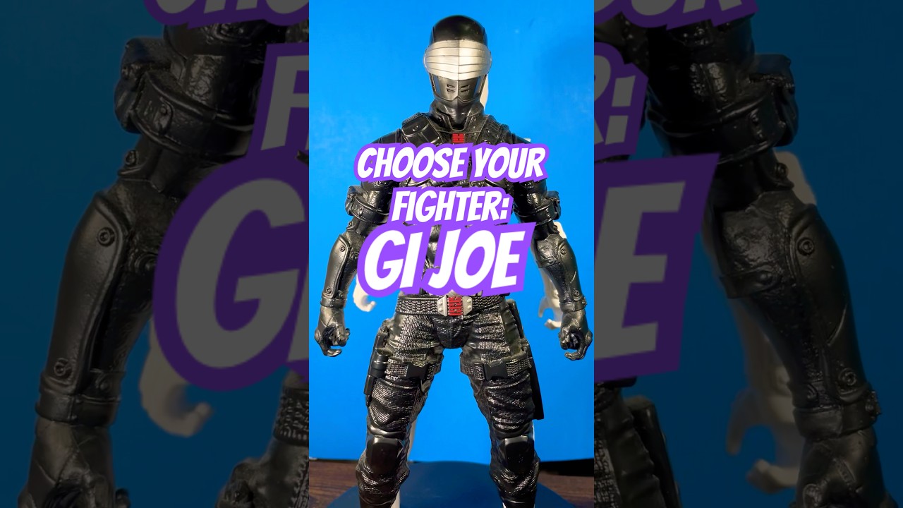 Choose Your Fighter! #GIJoe 🇺🇸#shorts #actionfigures #toys #USA #unboxing #collection
