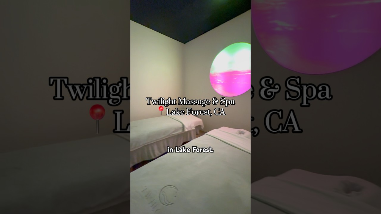 Twilight Massage & Spa in OC is a hidden gem #spa #massagetherapy  #orangecounty #southoc