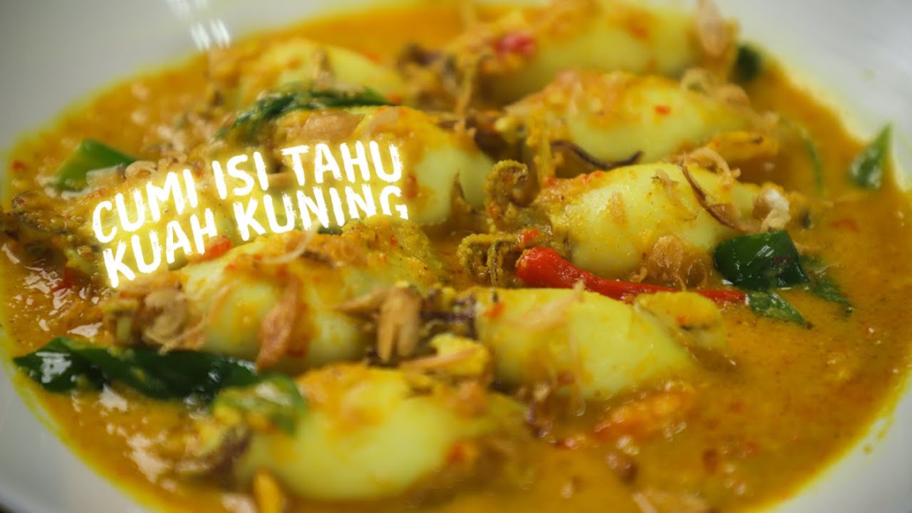 CUMI BUNTING BIKIN KELUARGA KETAGIHAN | CUMI ISI TAHU KUAH KUNING ALA PADANG