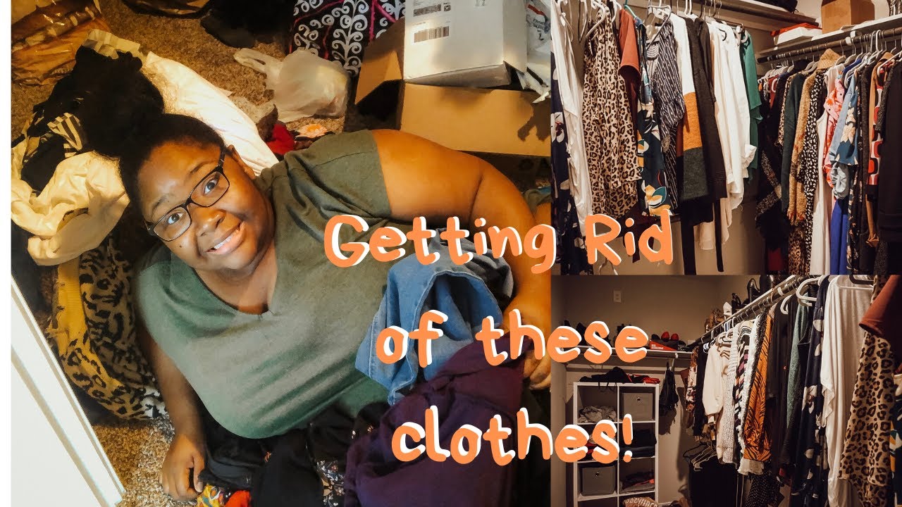 Cleaning out my closet | Clean With Me!