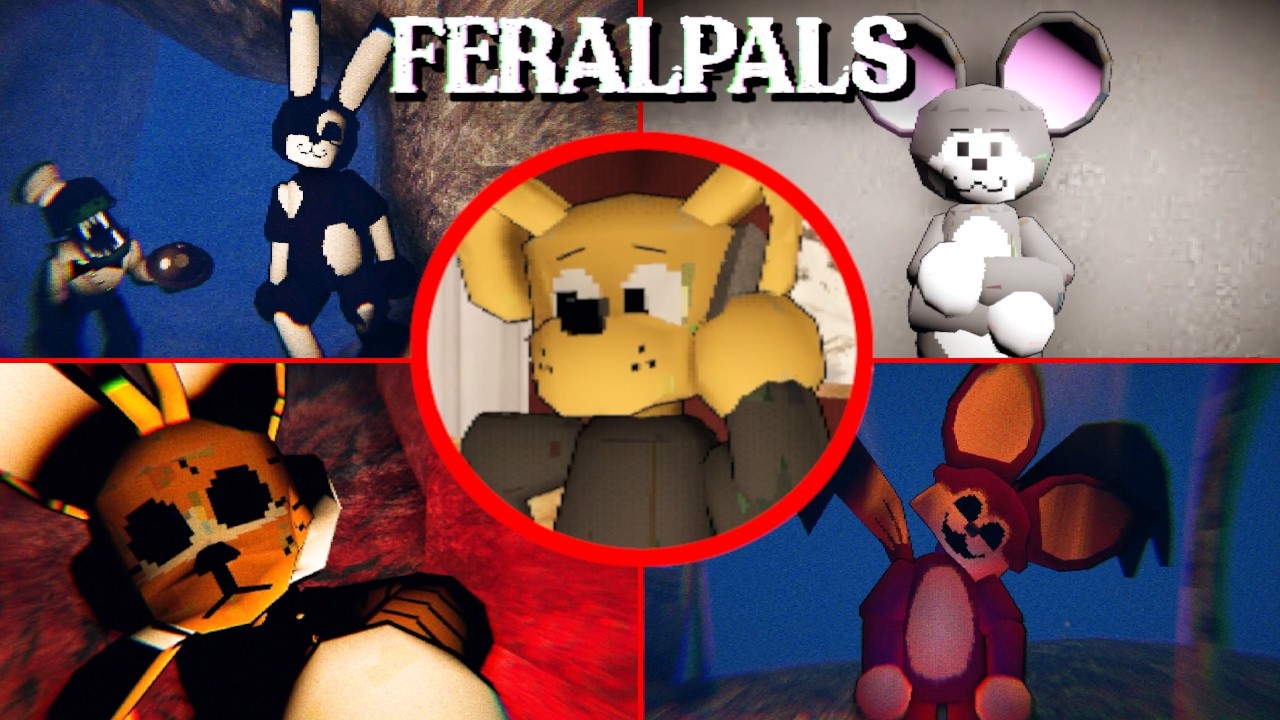 FERALPALS [Глава 1] - Мои Друзья Имеют Странную Мутацию И Они Не Помнят Меня