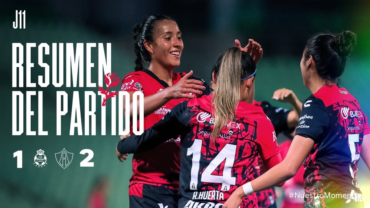 Resumen Club Santos Femenil 1-2 Académicas Jornada 11 Apertura 2025 Liga MX Femenil