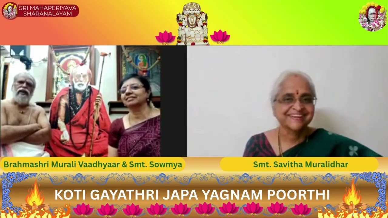 Koti Gayathri Japa Yagnam Poorthi - 15th March 2026