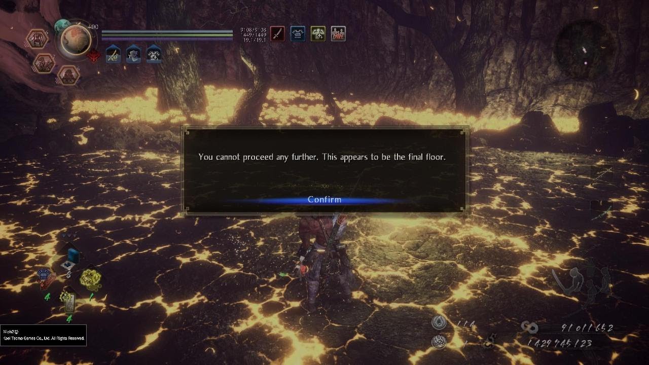 Nioh 2 Remastered - The Complete Edition Underworld Final Floor