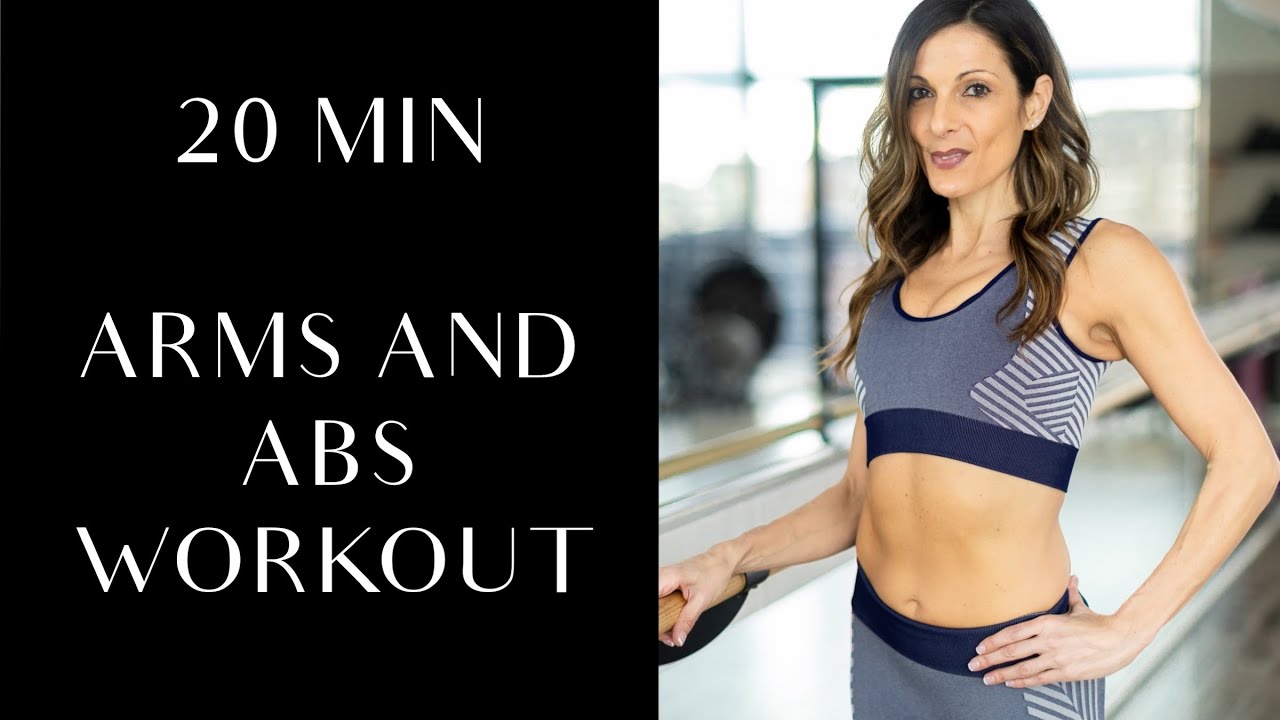 20 MIN ARMS + ABS WORKOUT | Upper Body Sculpting Workout